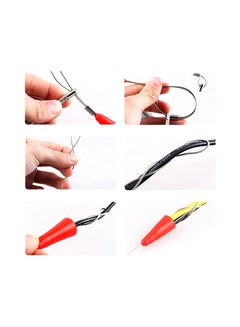 Generic 3-Piece Fish Trap Electric Wire Set Red/Black 25.0x25.0x2cm  - Image 3