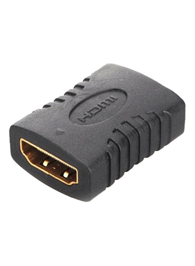 Generic HDMI Female To Female Coupler Extender Adapter Black 