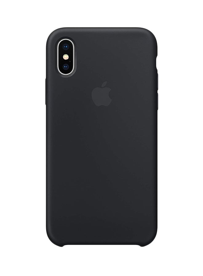 Generic - Shockproof Silicone Case Cover For iPhone X Black - Image 1
