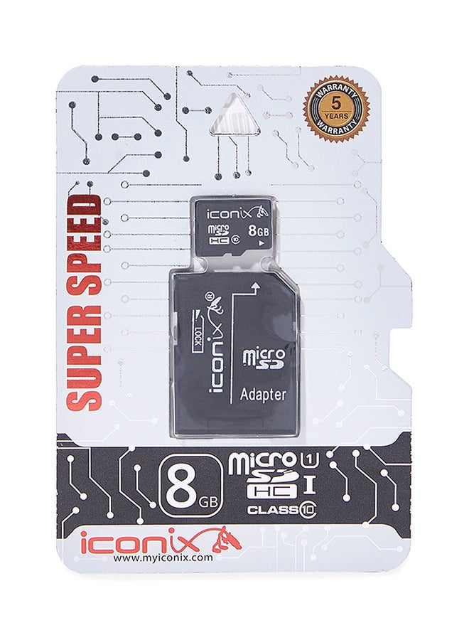 Micro SD Memory Card Black