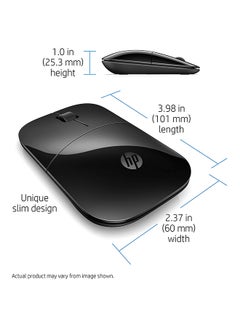 HP Z3700 Wireless Mouse Black  - Image 3