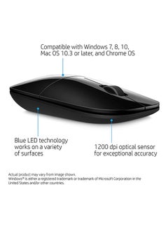HP Z3700 Wireless Mouse Black  - Image 4