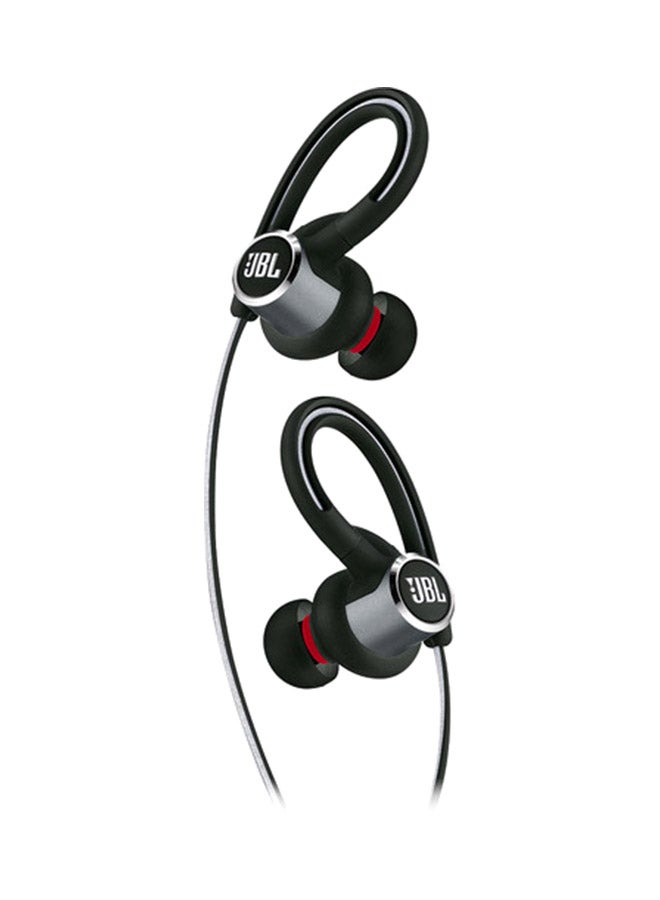 JBL - Reflect Contour 2 Bluetooth In-Ear Earphones Grey/Black - Image 1