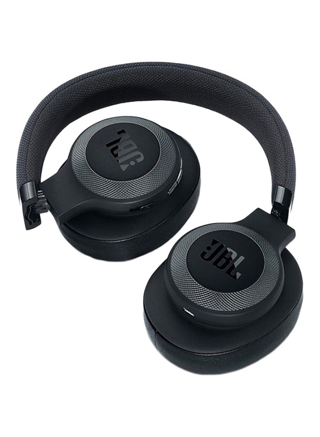 E65BTNC Over-Ear Wireless Bluetooth Headset With Active Noise Cancelling Microphone Black