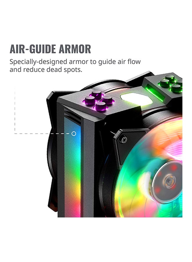 COOLER MASTER - MasterAir CPU Air Cooler Black - Image 1