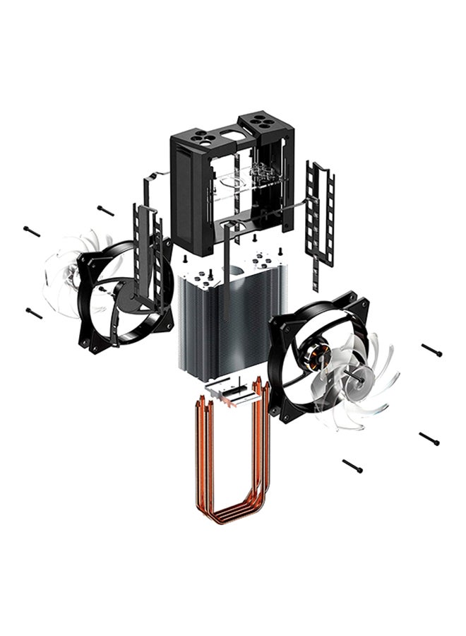 COOLER MASTER - MasterAir CPU Air Cooler Black - Image 1