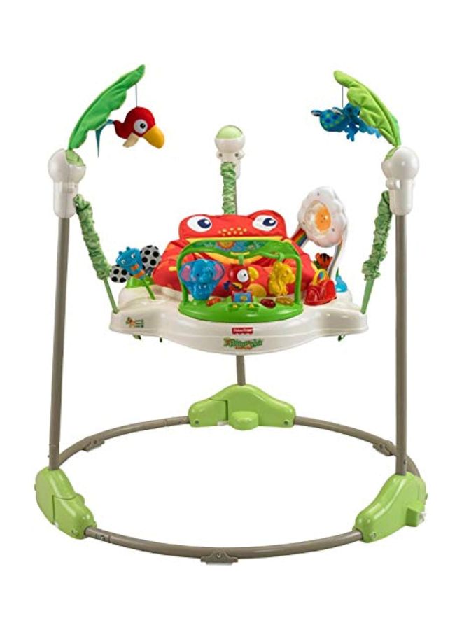 Fisher-Price - Rainforest Jumperoo Bouncing Cradle - Image 1