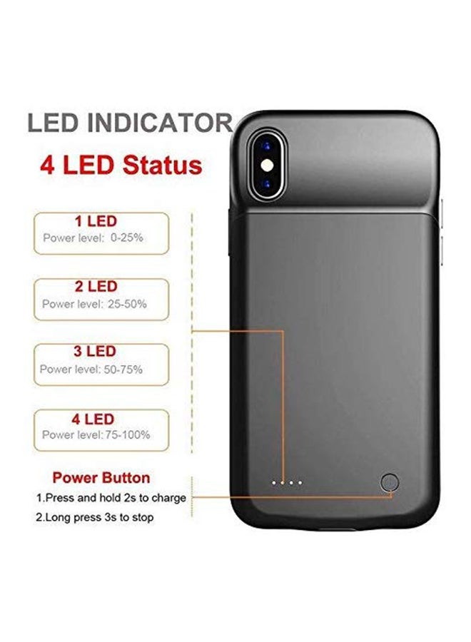 RAVPOWER 3200.0 mAh RAVPOWER Wireless TX / RX Battery Case For iPhone X / XS with iSmart Technology Black  - Image 3