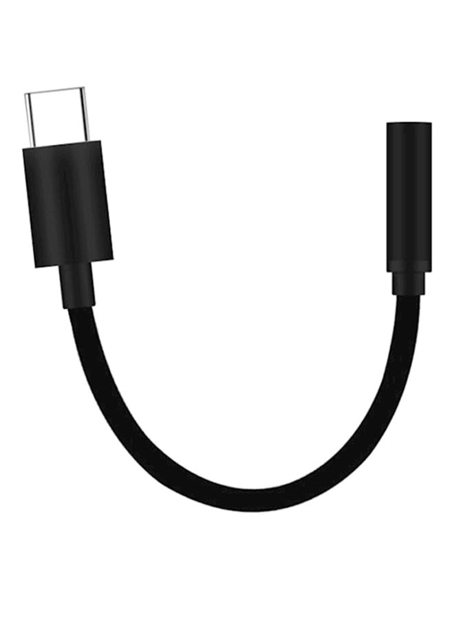 USB C Headphone Jack Adapter Black - Image 3