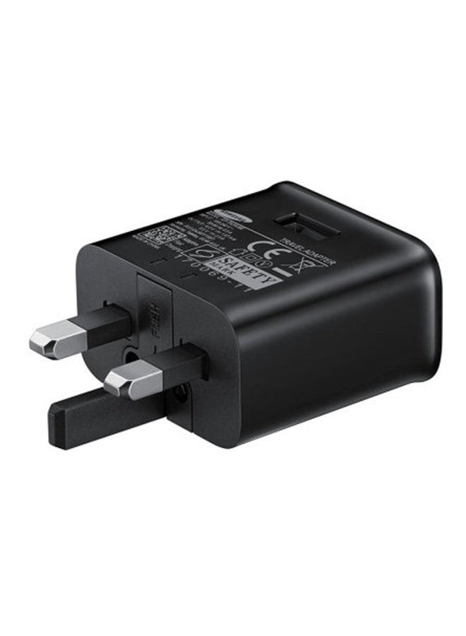 سامسونج شاحن هاتف سريع تكيفي بمنفذ Type-C أسود - Image 3