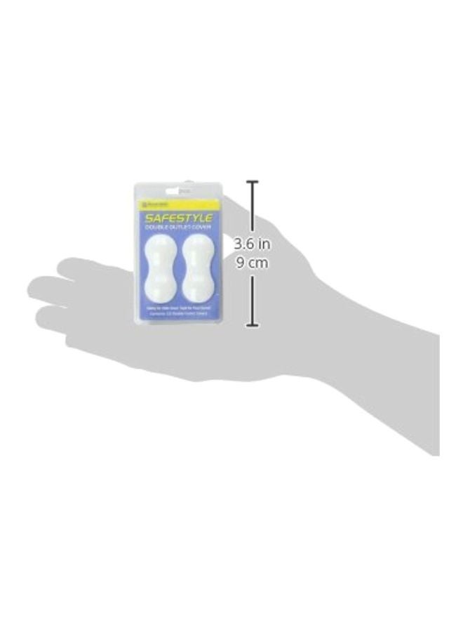 Parent Units 2-Piece Safestyle Double Outlet Cover Set - Image 3
