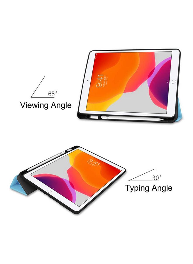 Protective Case Cover For Apple iPad 7th Gen 10.2 Sky Blue - Image 5