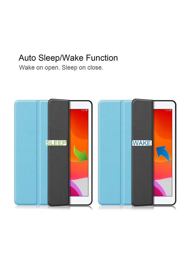 Protective Case Cover For Apple iPad 7th Gen 10.2 Sky Blue - Image 4