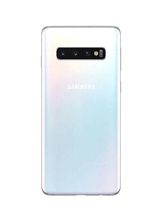 Samsung - Galaxy S10 Dual SIM Prism White 128GB 8GB RAM 4G LTE - KSA Version - Image 1