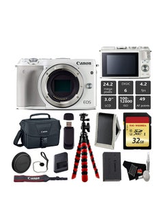 EOS M3 24.2MP Mirrorless Digital Camera Body With Accessories