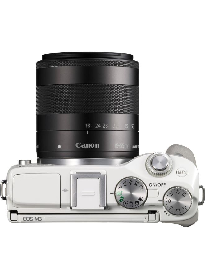 Canon - EOS M3 24.2MP Mirrorless Digital Camera Body With Accessories - Image 1