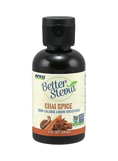 Now Foods Better Stevia Liquid Sweetener - Chai Spice  - Image 1