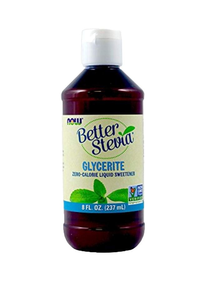 Now Foods Better Stevia Glycerite Liquid Sweetener 237ml pack_of_2 - Image 1