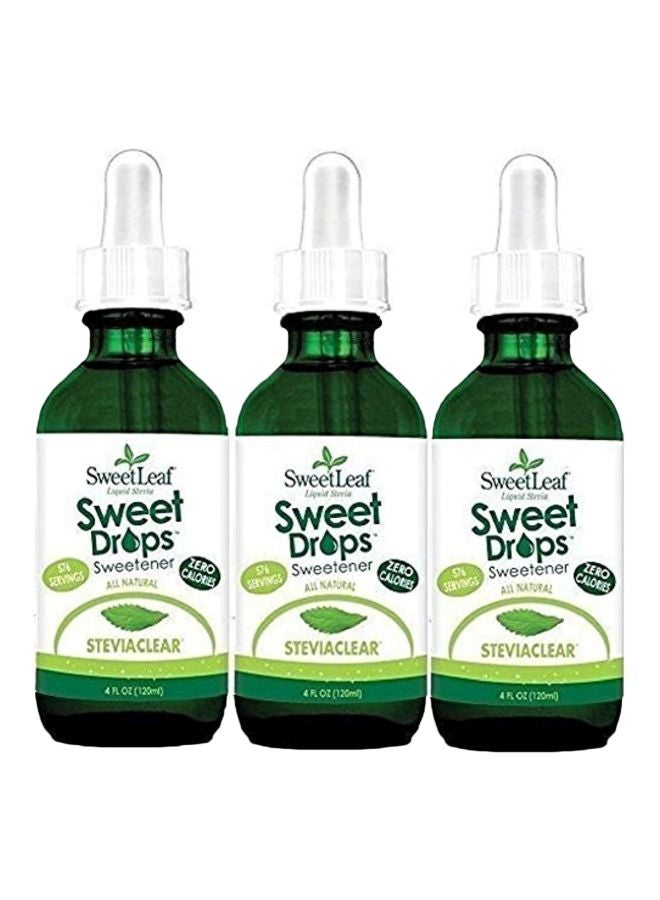 Steviaclear Sweetner 120ml pack_of_3