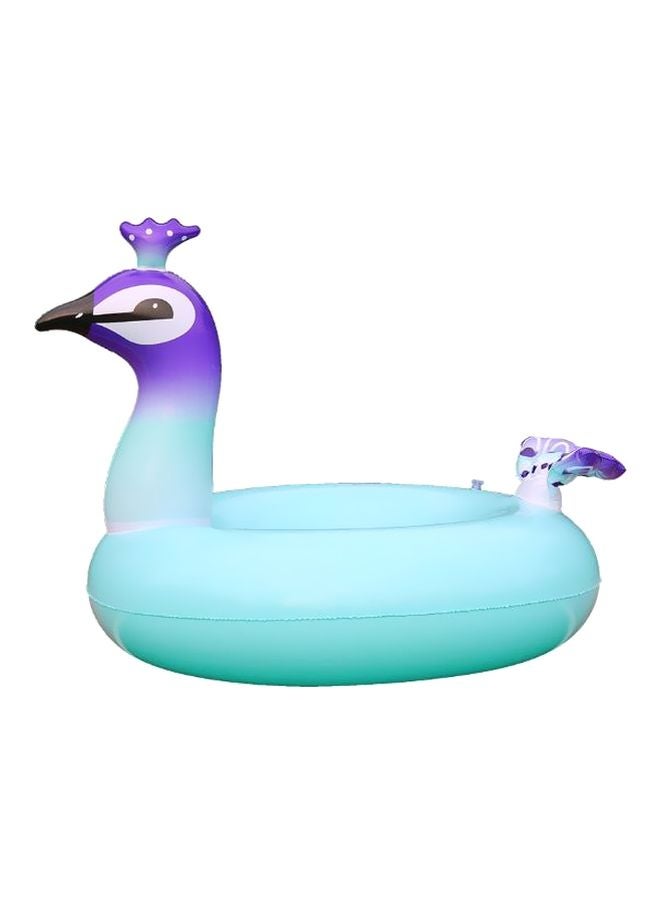 null - Peacock Inflatable Pool Float 90cm - Image 1