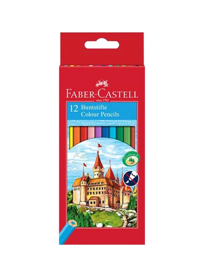 FABER-CASTELL - 12-Piece Jumbo Grip Color Pencil Multicolour - Image 1