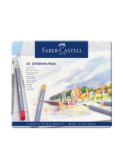 48-Piece Goldfaber Aqua Watercolour Pencils Set Multicolour