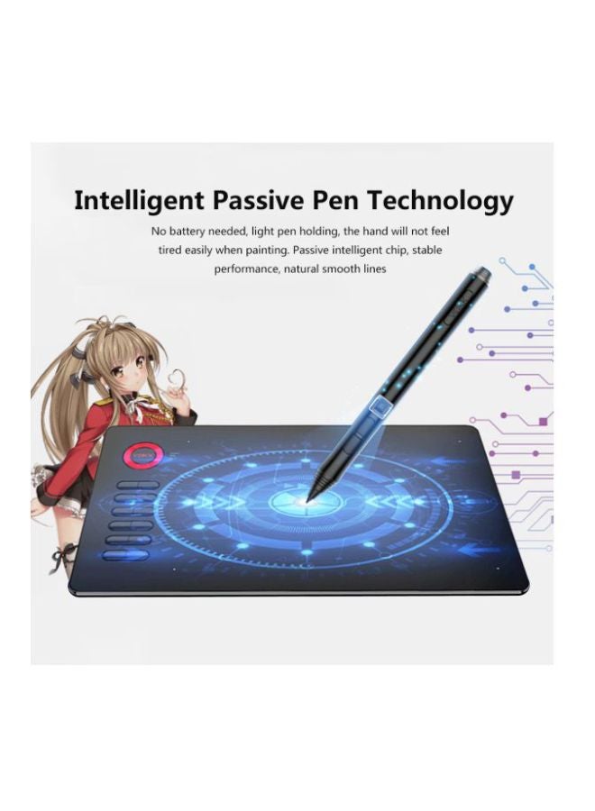 Veikk Digital Drawing Graphic Tablet Black/Blue  - Image 5