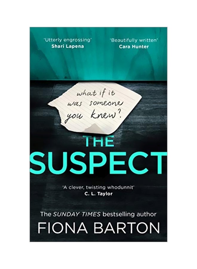 The Suspect Paperback English by Fiona Barton - 19-Sep-19