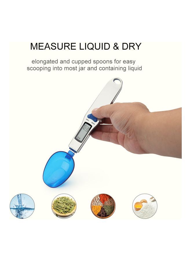 Digital High Accuracy Weighing Spoon Blue 26.50x4.00x19.50cm - Image 4