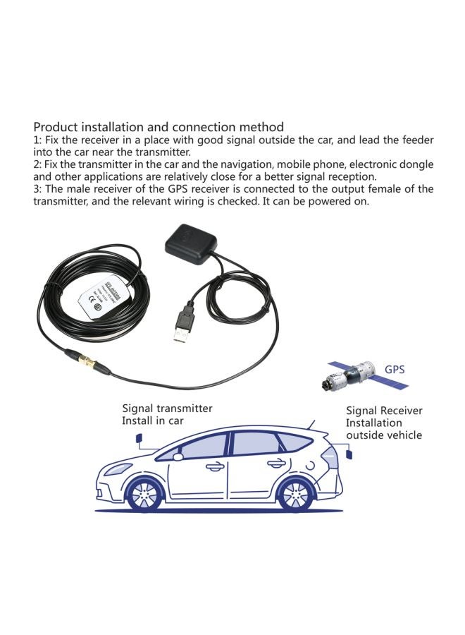 Generic - Car GPS Signal Antenna With GPS Receiver And Transmitter - Image 1