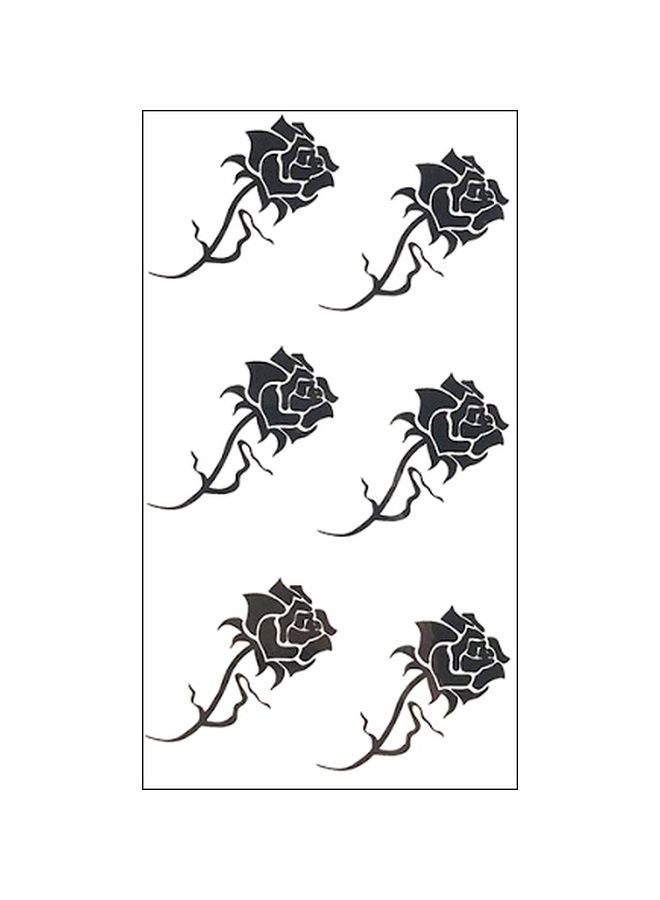 Temporary Tattoo Sticker Black