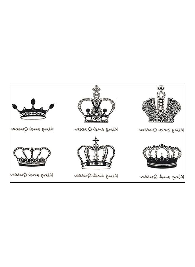 SUNSHINE NUTRITION Temporary Tattoo Sticker Black