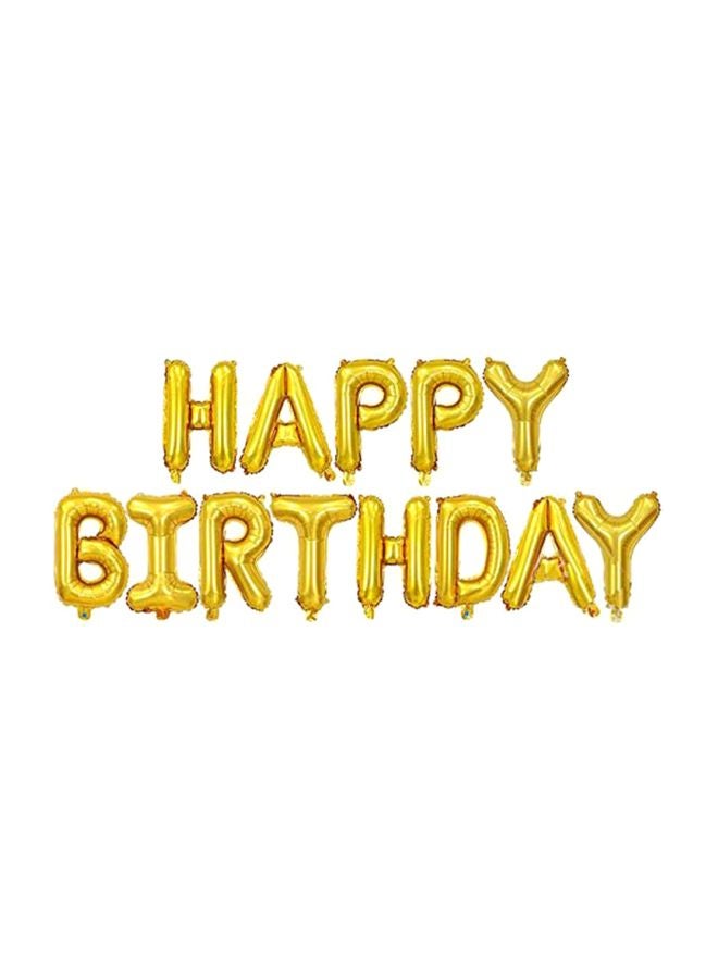 DAYONG 13-Piece Happy Birthday Balloon 16inch  - Image 1