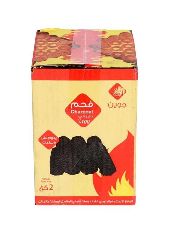 JWAIN Hexagonal Shaped Charcoal Brix Black 2kg