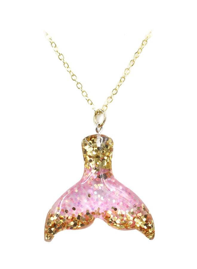 Mermaid Fish Tail Pendant Necklace - Image 1