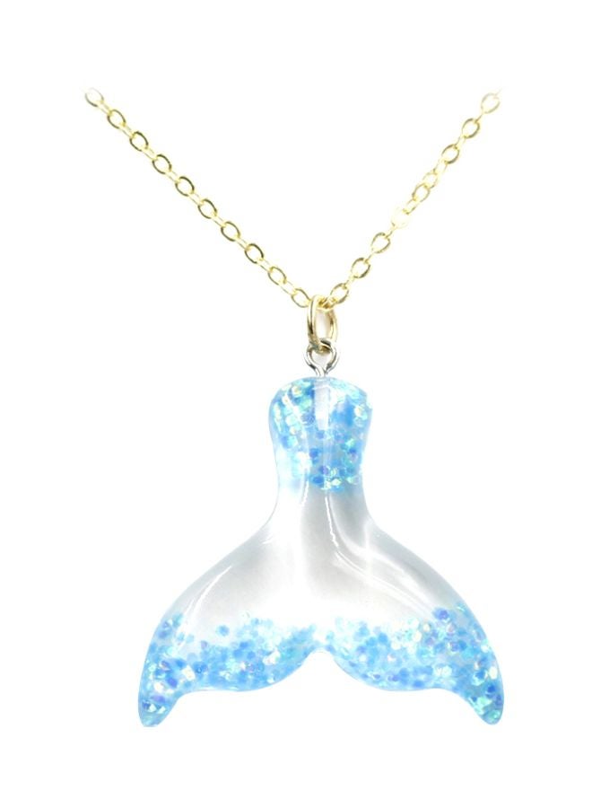 Mermaid Fish Tail Pendant Necklace  - Image 1