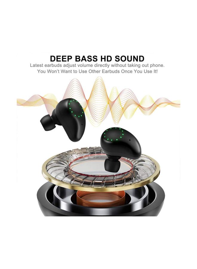 Rock Pow Wireless In-Ear Headphones With Mic Black  - Image 3
