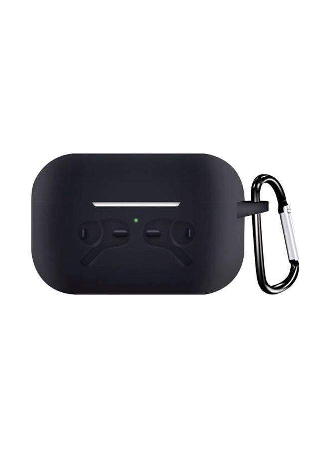 آي تيلكر غطاء حماية واق لسماعات أبل إير بودز برو أسود - Image 1