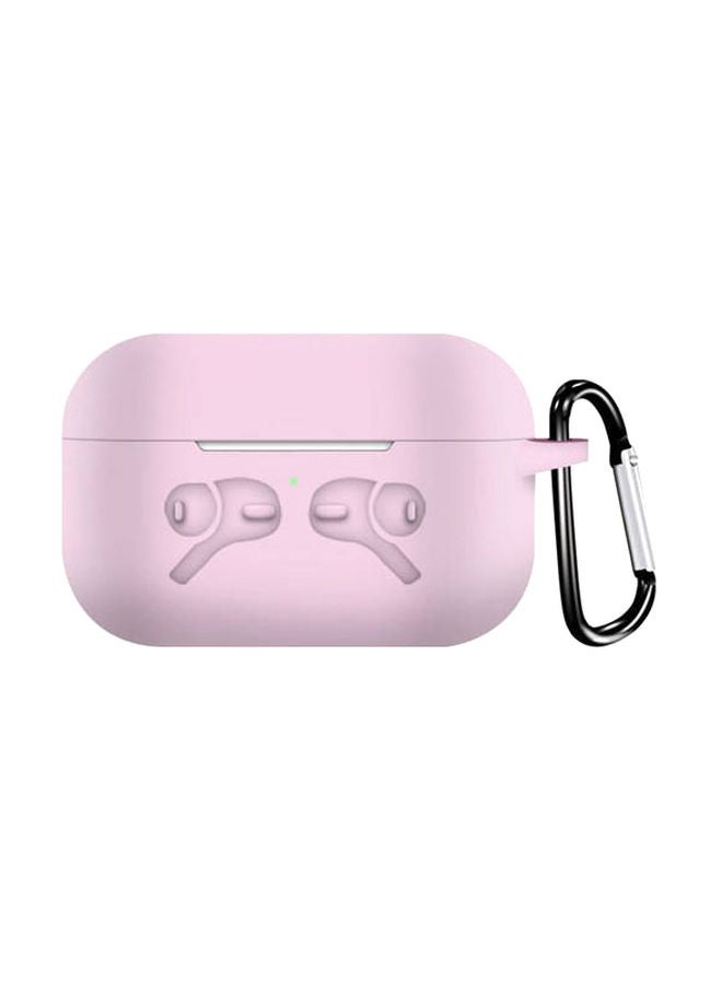 آي تيلكر غطاء حماية واق لسماعات أبل إير بودز برو وردي - Image 1