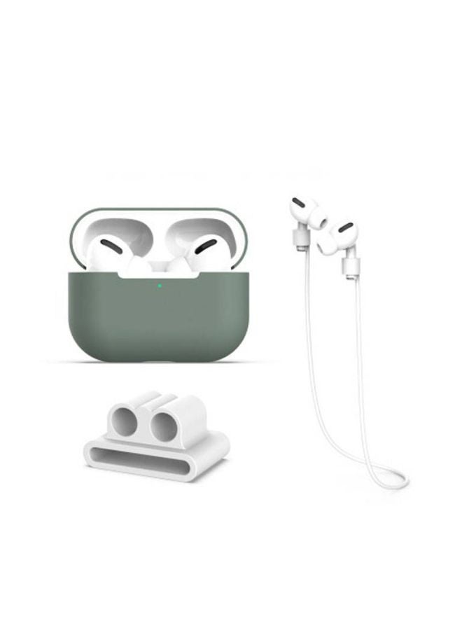 iTelker - Pack Of 3 Protective Case Cover For Apple AirPods Pro Green - Image 1