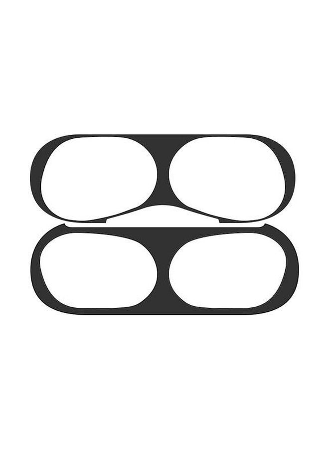 آي تيلكر غطاء حماية مضاد للغبار لسماعات أبل آيربودز برو أسود - Image 1