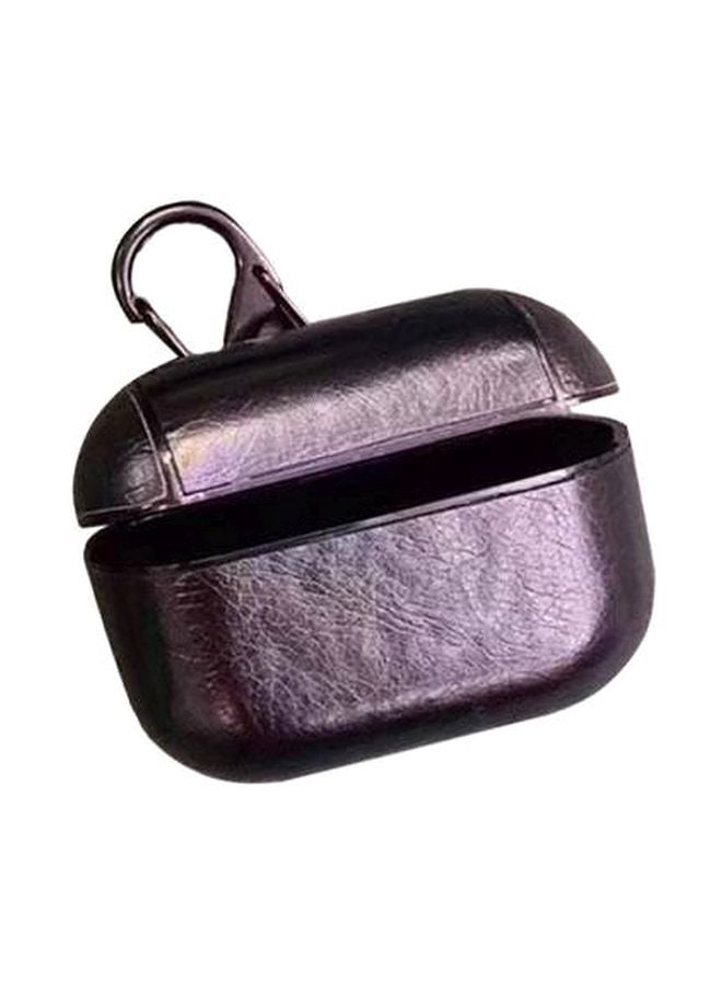 آي تيلكر غطاء حماية من الجلد لسماعات أبل آيربودز برو. أسود - Image 1