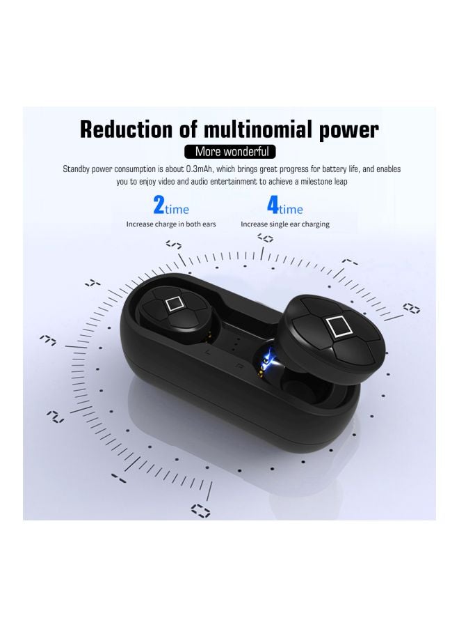 Generic - Wireless In-Ear Earphones With Mic Black - Image 1