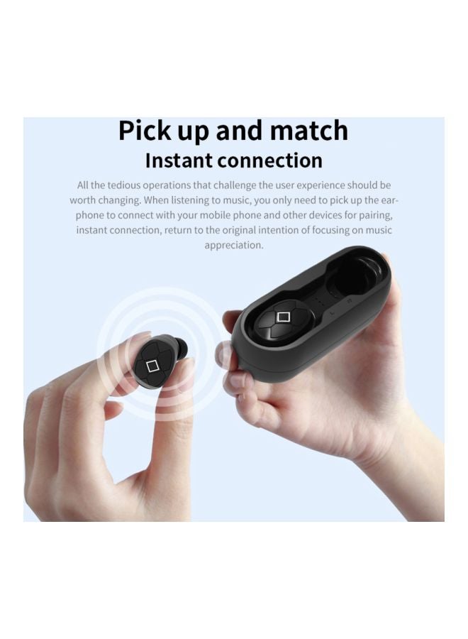 Generic - Wireless In-Ear Earphones With Mic Black - Image 1