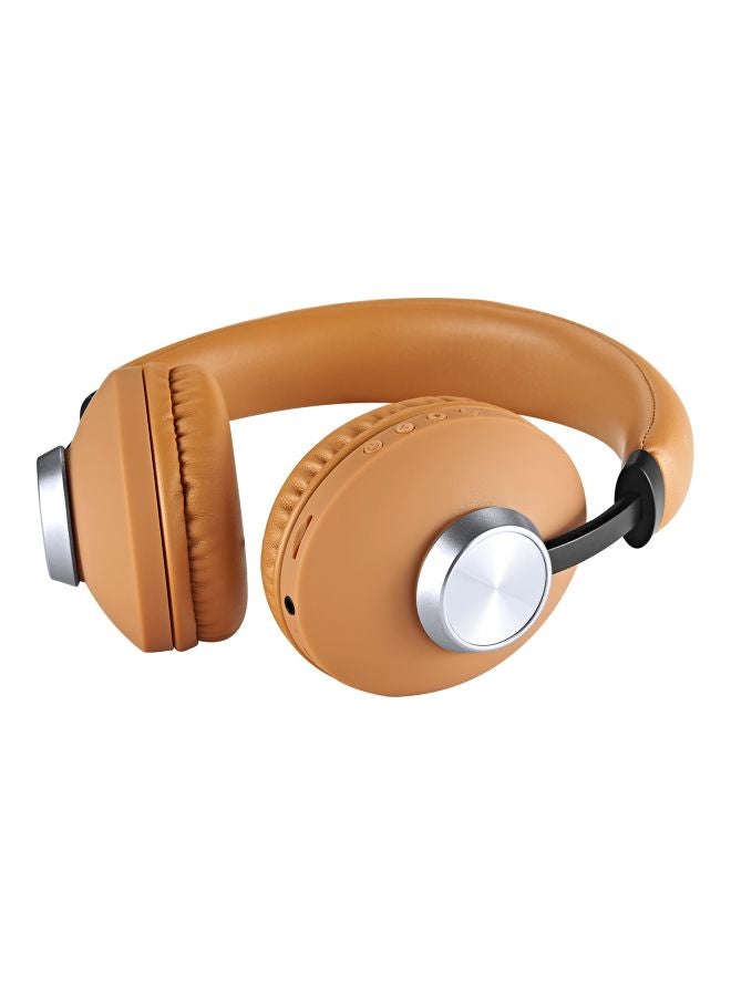SODO Wireless Over-ear Headphone With Mic Brown  - Image 3