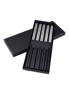 5-Pair Titanium Chopsticks With Carbon Fiber