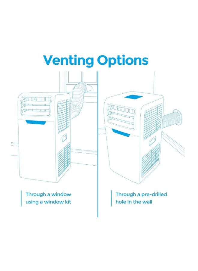 4-In-1 Portable Air Conditioner 1540 W PAC-224 White