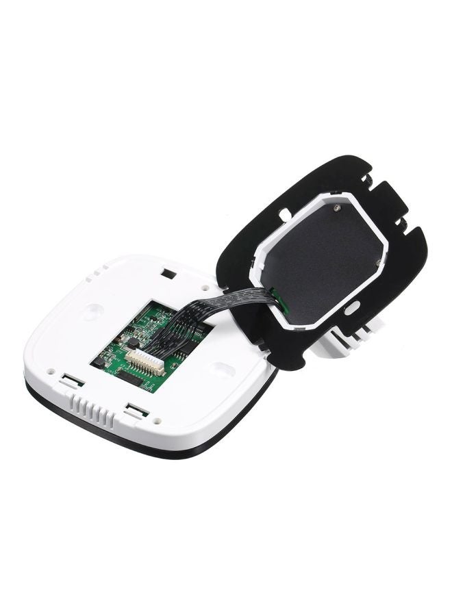 ماركة غير محددة منظم حراري للتدفئة الكهربائية مع شاشة LCD H8101-5 أسود  - Image 3