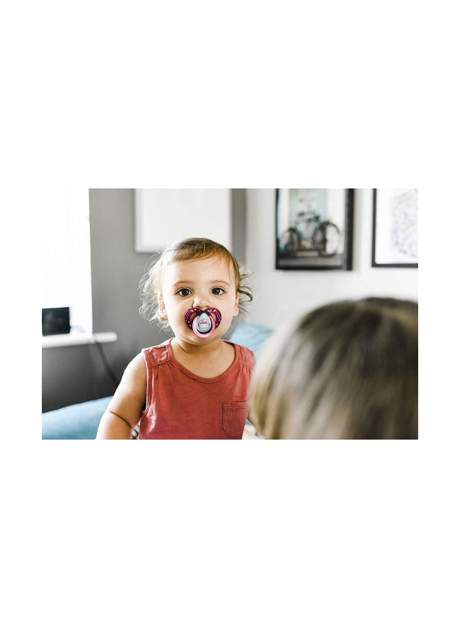 tommee tippee - Fun Style Orthodontic Soother, 6-18 Months, Pack Of 2 - Multicolour - Image 1