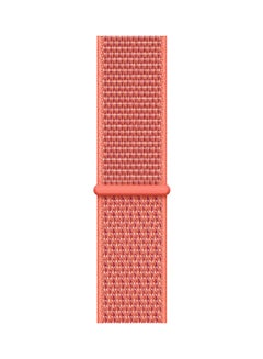 MARGOUN Nylon Band for Apple Watch  49mm 45mm 44mm 42mm Compatible with iWatch Strap Series Ultra2/Ultra/8/7/6/5/4/3/2/1/SE/SE2 Orange  - Image 2